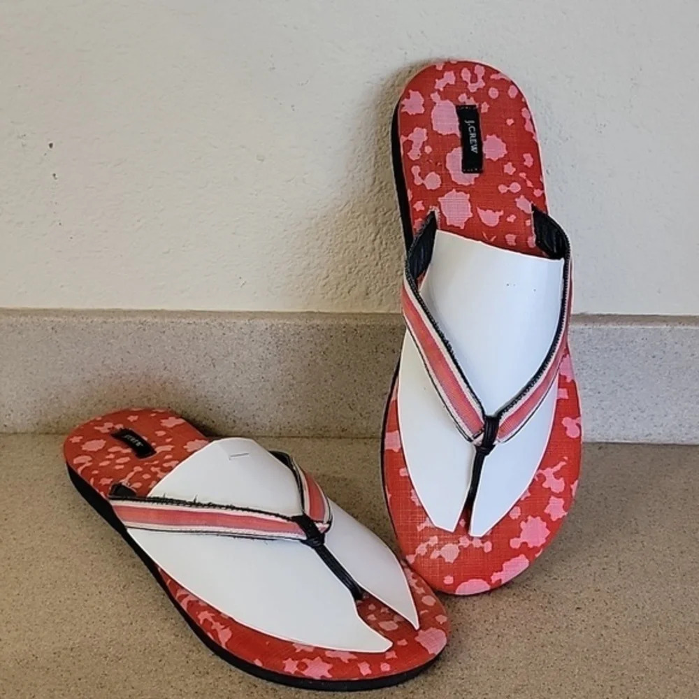 J.‎ CREW FLIP FLOPS SANDALS (sz 9)